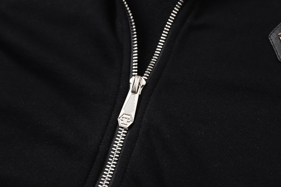 PP Skull Logo Jacket Hoodie