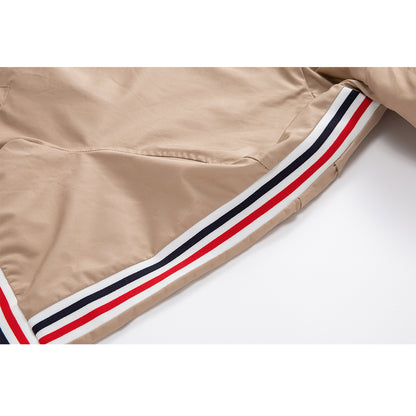 Stripe Casual Jackets