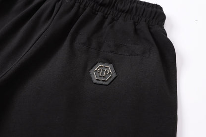 PP Skull T-shirt Shorts Suit