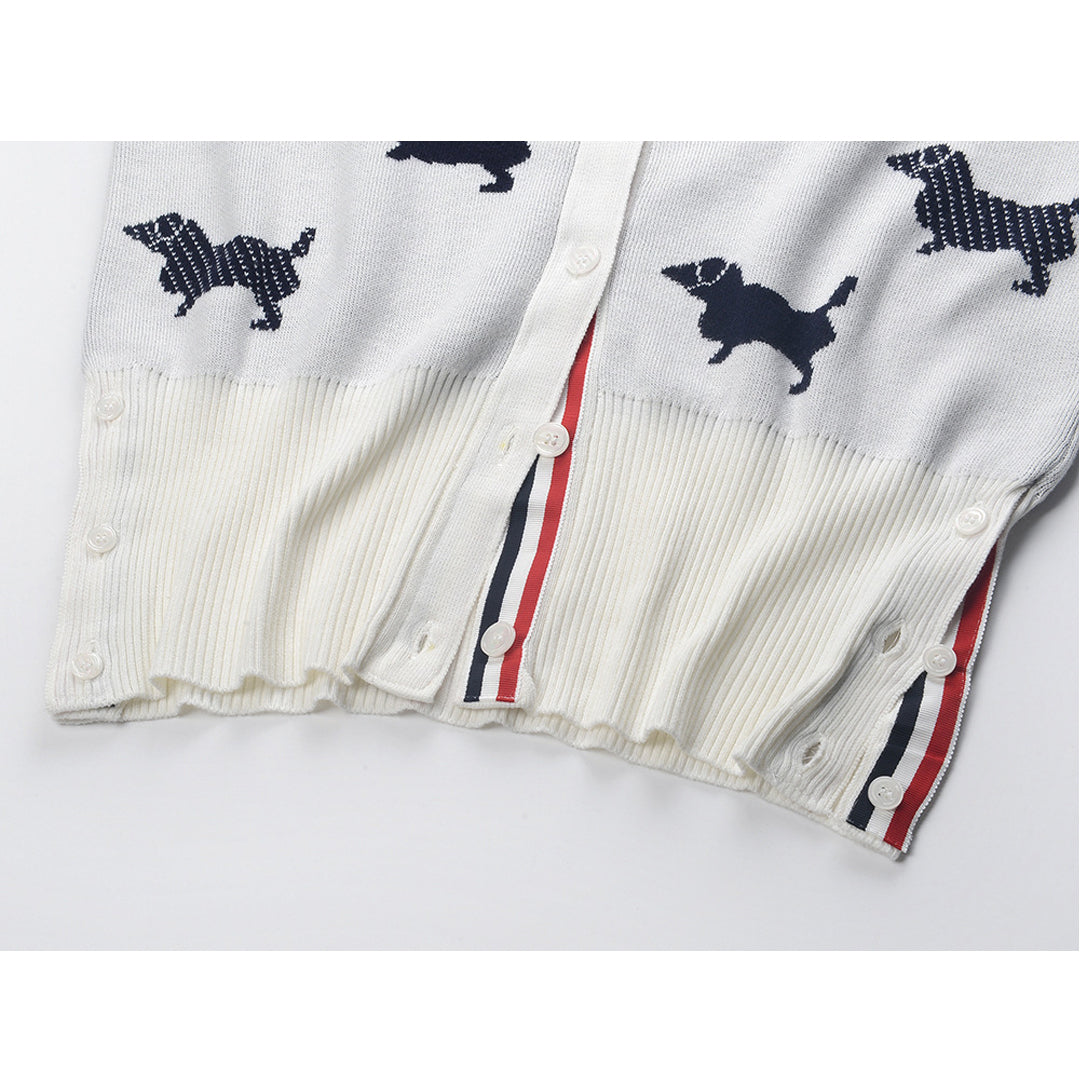 4 Bars Wool Cardigan