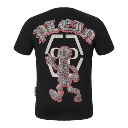 PP T-shirt Back Skull