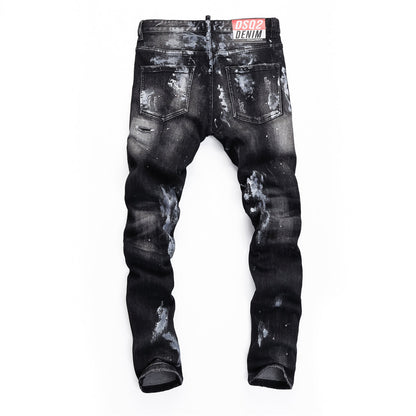 DSQ2 Jeans Ripped Black