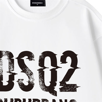 DSQ2 Sweatshirt Letter