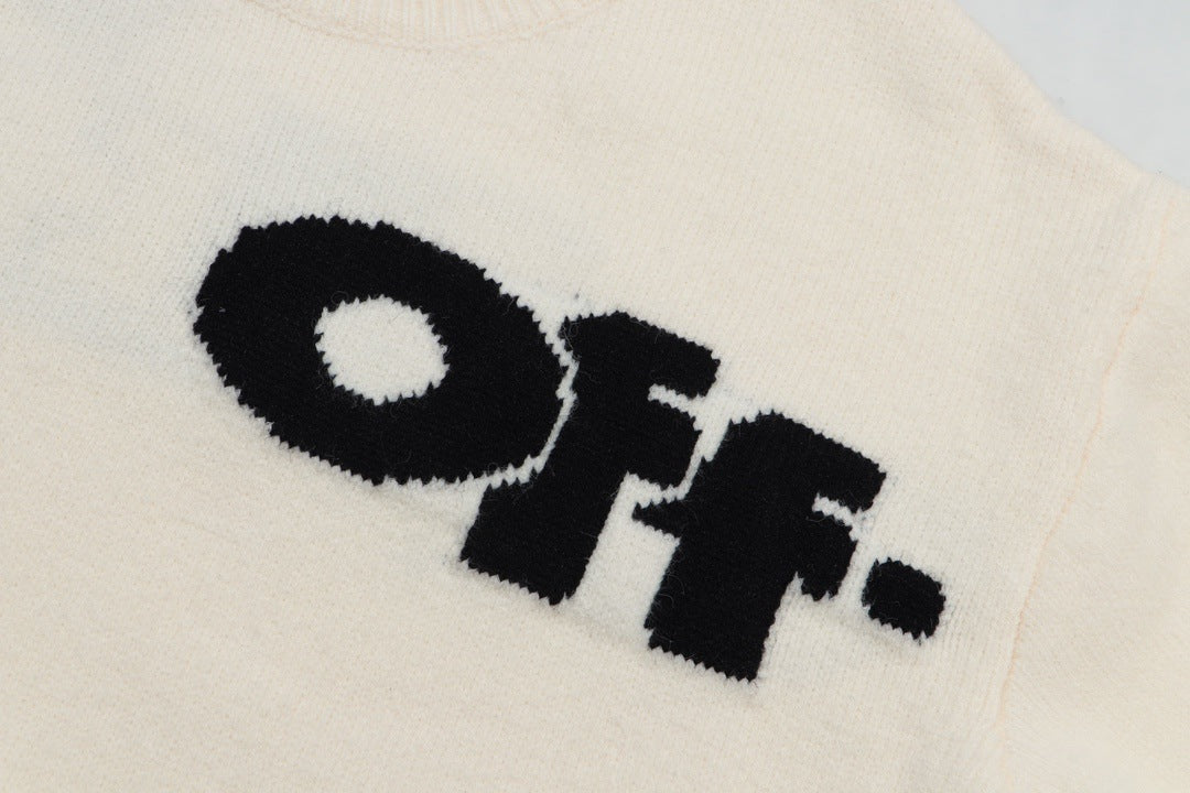 OFF LOGO Sweater