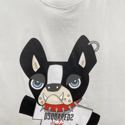 DSQ2 Cartoon Dog T-shirt