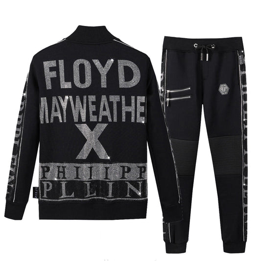 PP Skull Hoodie Jacket Suit