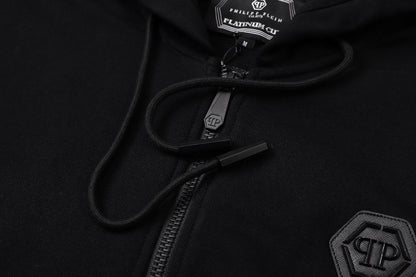 PP Logo Hoodie Jacket Suit