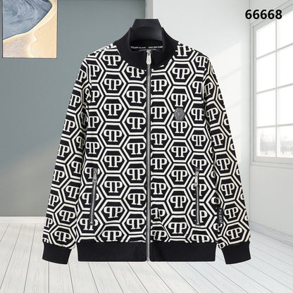 PP Skull Hoodie Jacket Suit