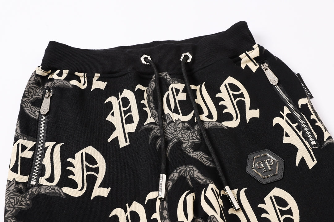 PP Letter Hoodie Jacket Suit