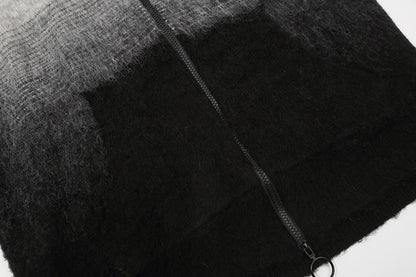 OFF Gradient Sweater Coat