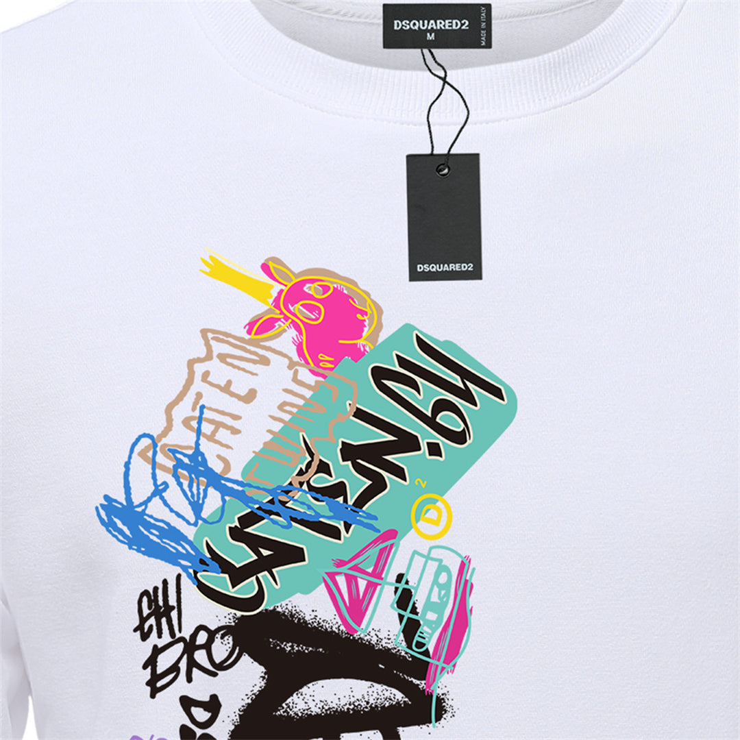 DSQ2 Sweatshirt Graffiti