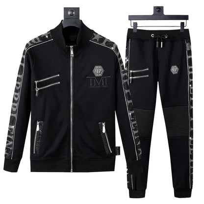 PP Skull Hoodie Jacket Suit