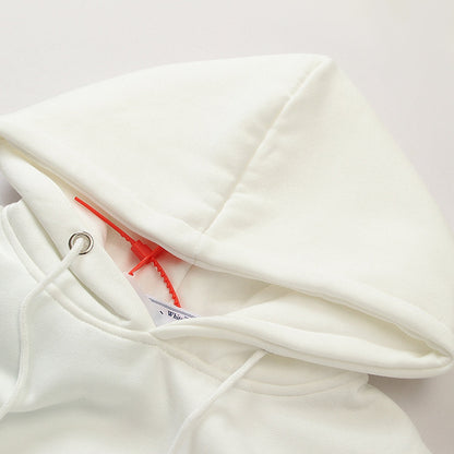 OFF Logo Print Hoodie