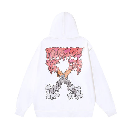 OFF Logo Print Hoodie