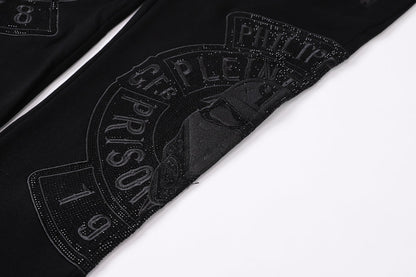 PP Logo Hoodie Jacket Suit