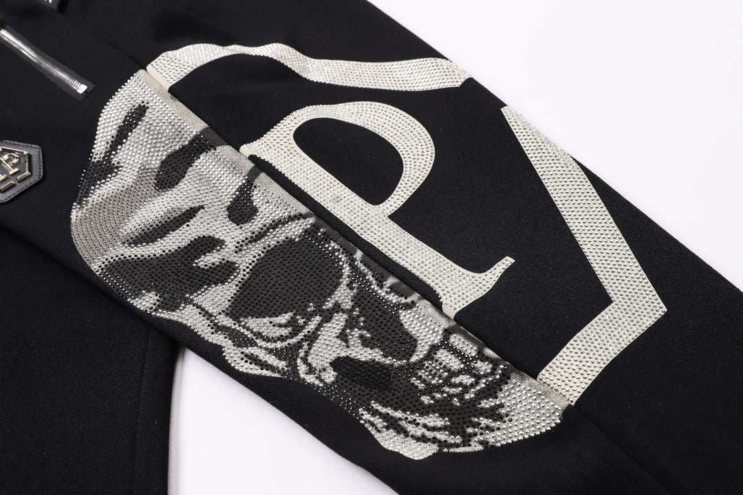 PP Logo Hoodie Jacket Suit