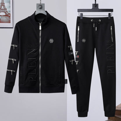 PP Skull Hoodie Jacket Suit