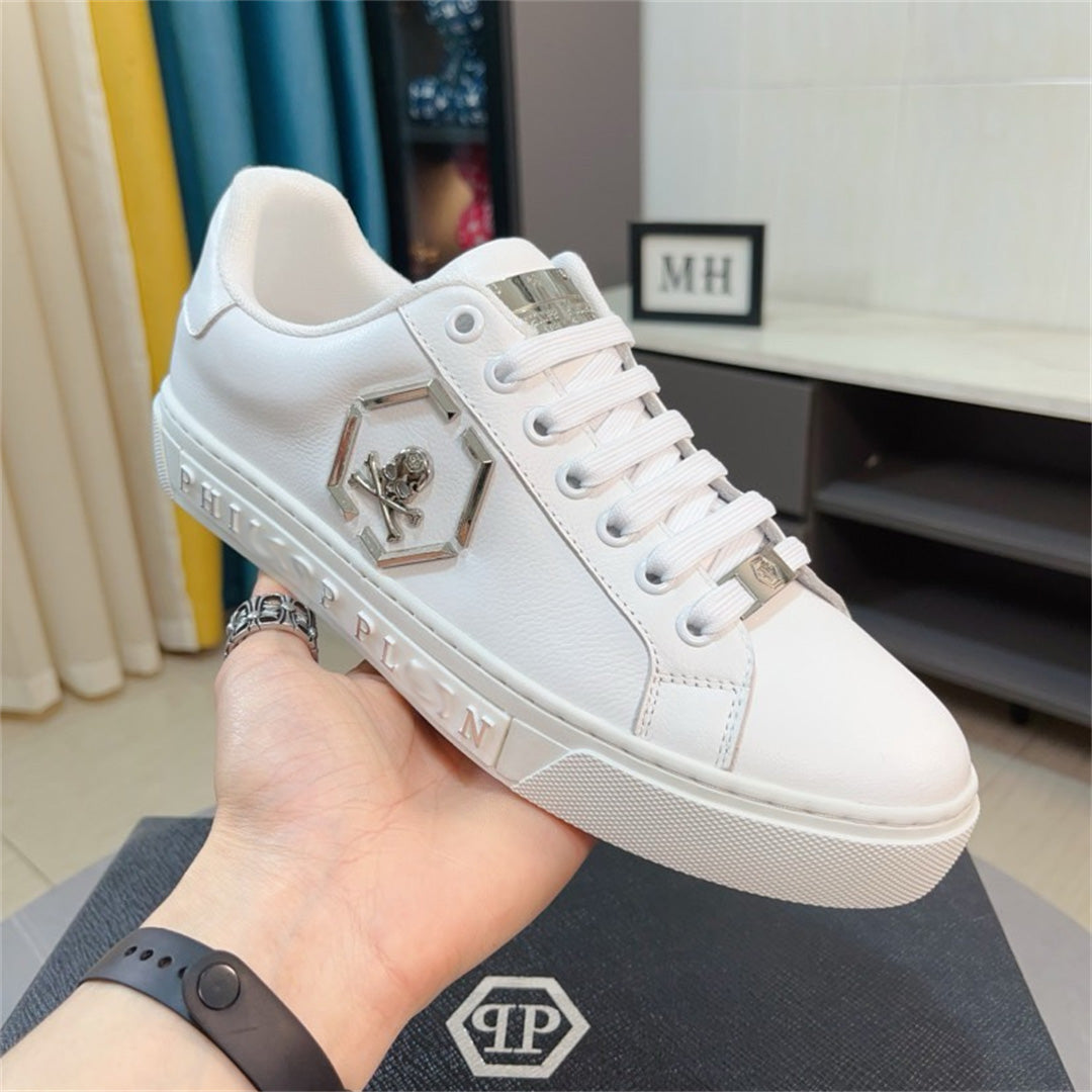 PP Casual Fashion Skull Sneakers