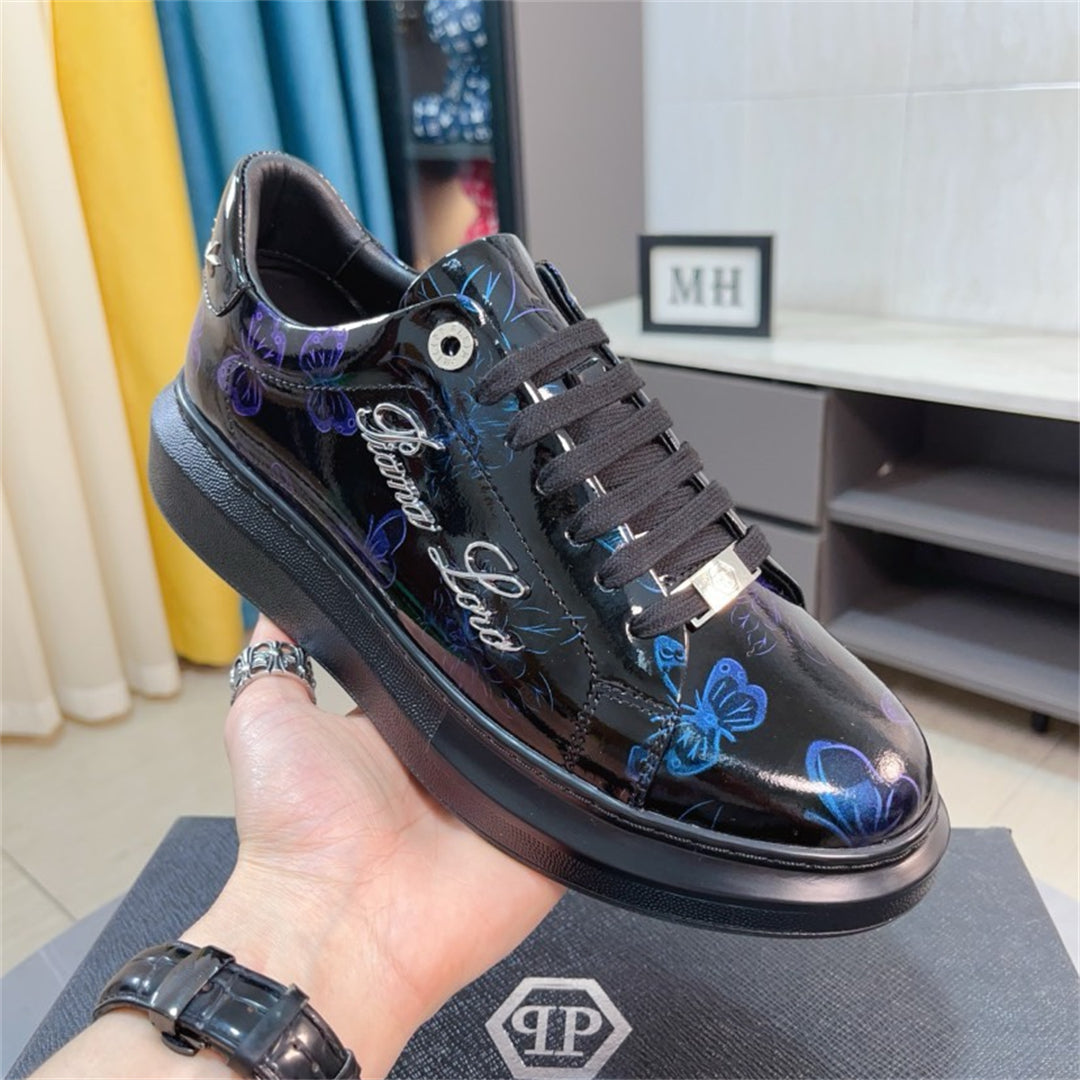 PP Casual Fashion Skull Sneakers
