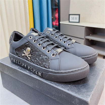PP Casual Fashion Skull Sneakers