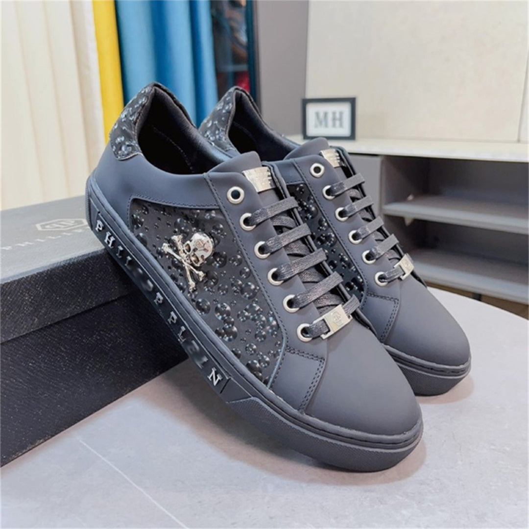 PP Casual Fashion Skull Sneakers