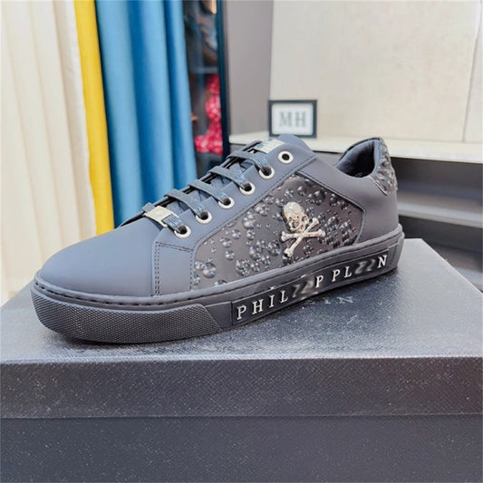 PP Casual Fashion Skull Sneakers