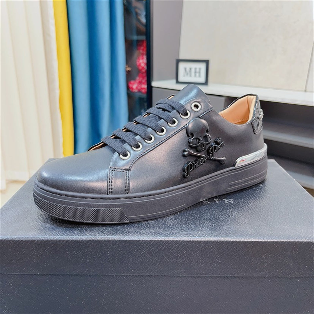 PP Casual Fashion Skull Sneakers