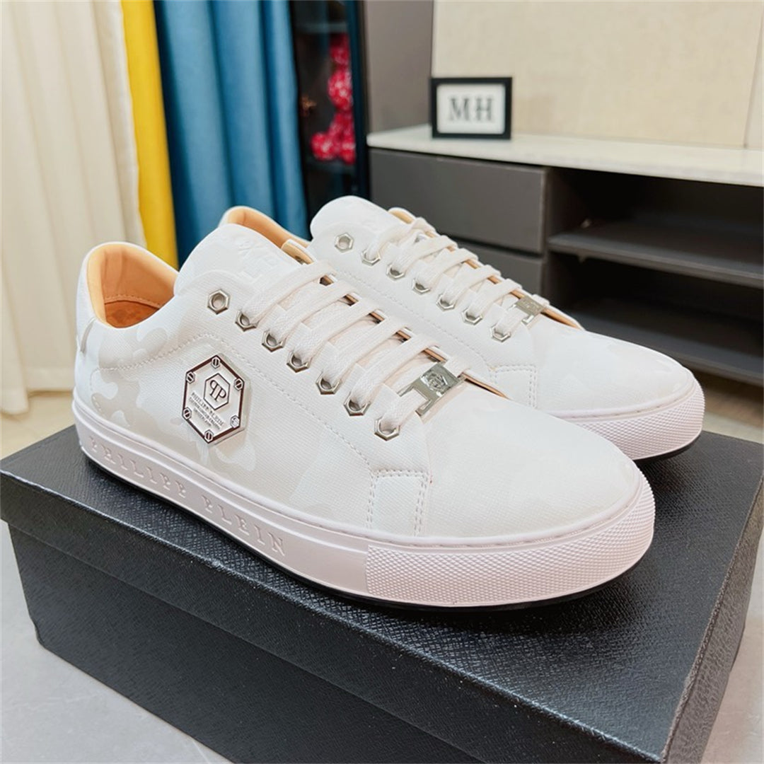 PP Casual Fashion Skull Sneakers