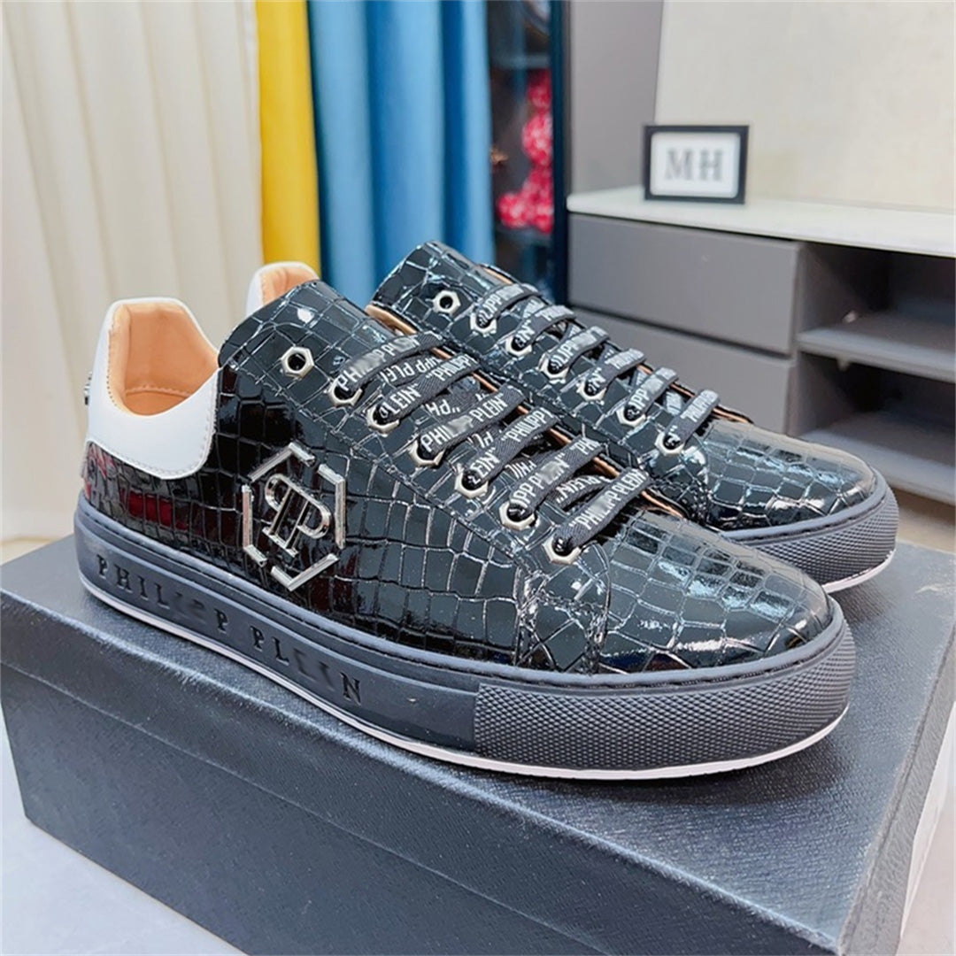 PP Casual Fashion Skull Sneakers