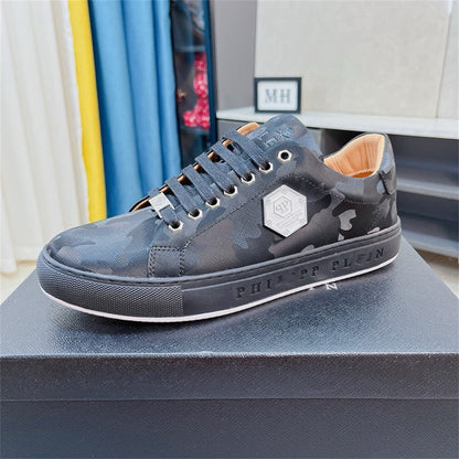 PP Casual Fashion Skull Sneakers