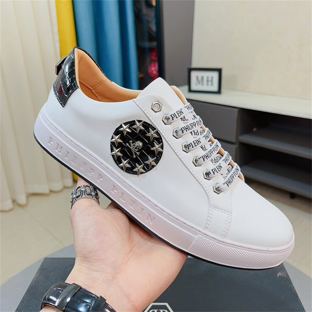PP Casual Fashion Skull Sneakers