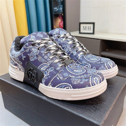 PP Casual Fashion Skull Sneakers
