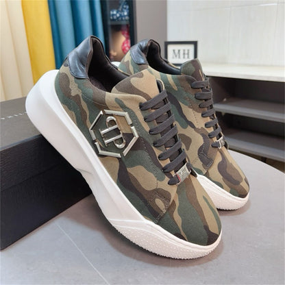 PP Casual Fashion Skull Sneakers