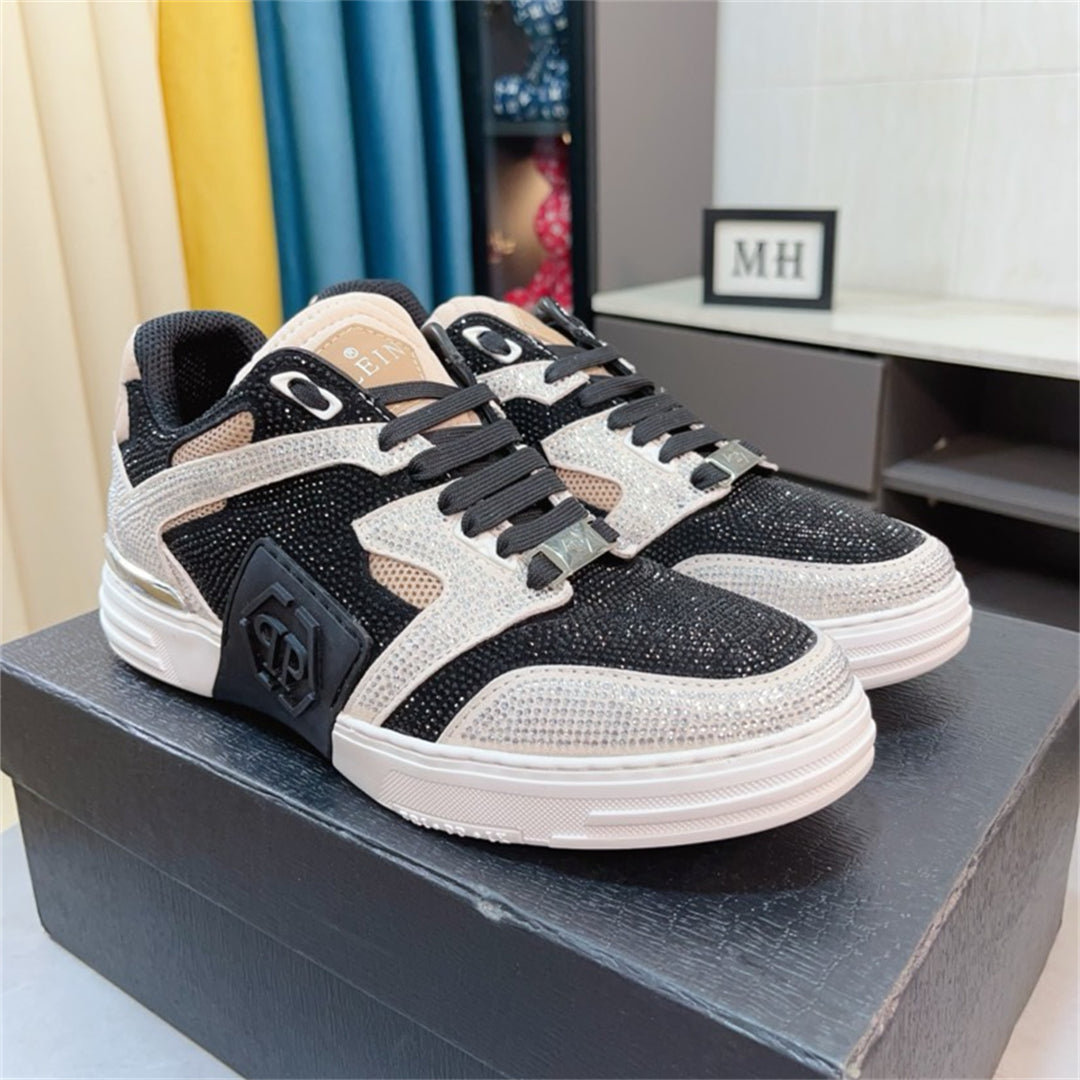PP Casual Fashion Skull Sneakers