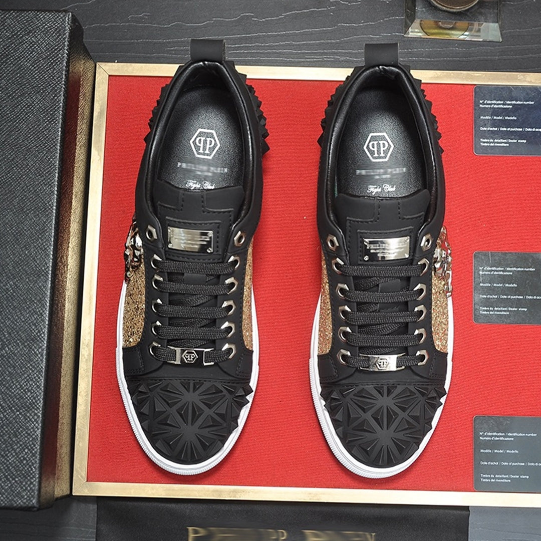 PP Casual Fashion Skull Sneakers