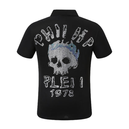 PP Polo shirt Crystal Skull
