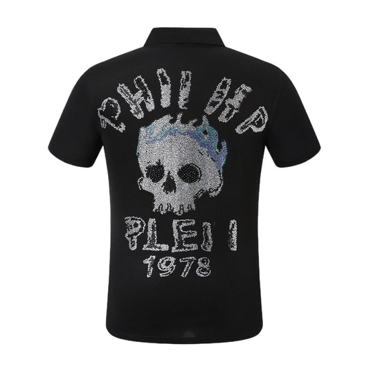 PP Polo shirt Crystal Skull