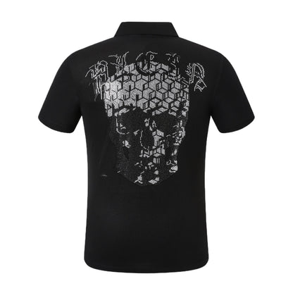 PP Polo shirt Crystal Skull