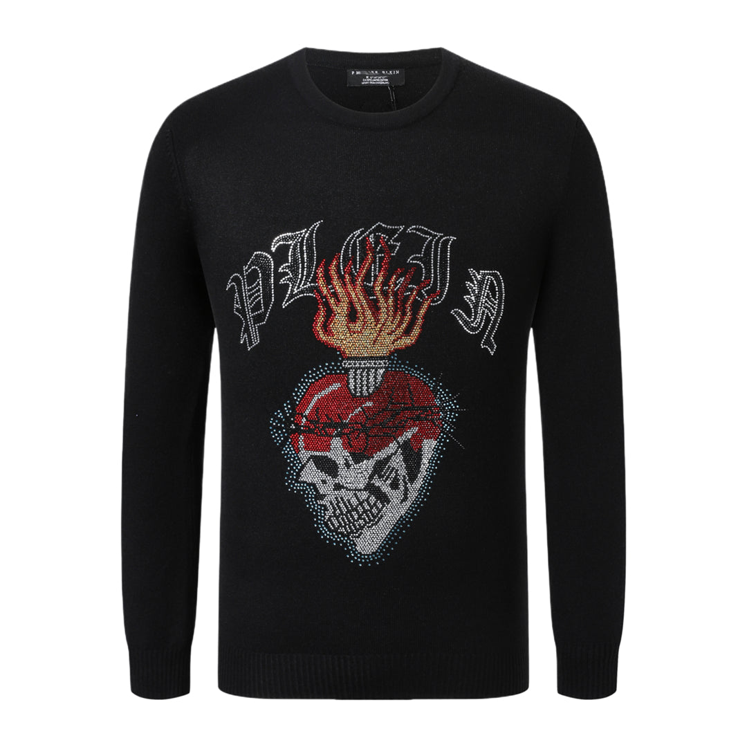 PP Wool Sweatshirt Skull