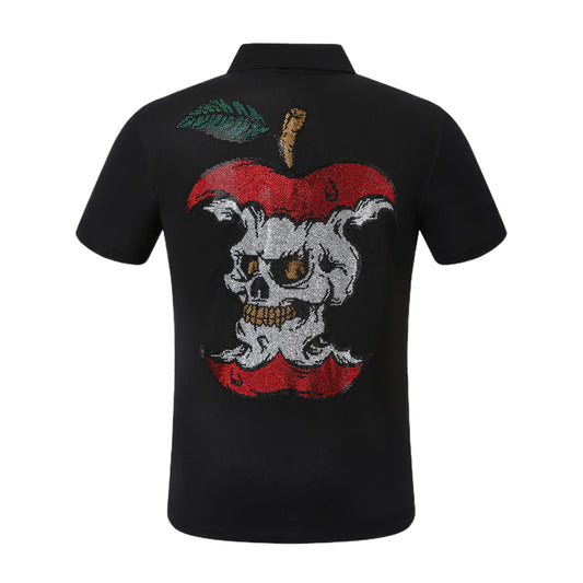 PP Polo shirt Crystal Skull