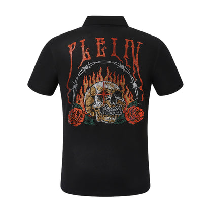 PP Polo shirt Crystal Skull