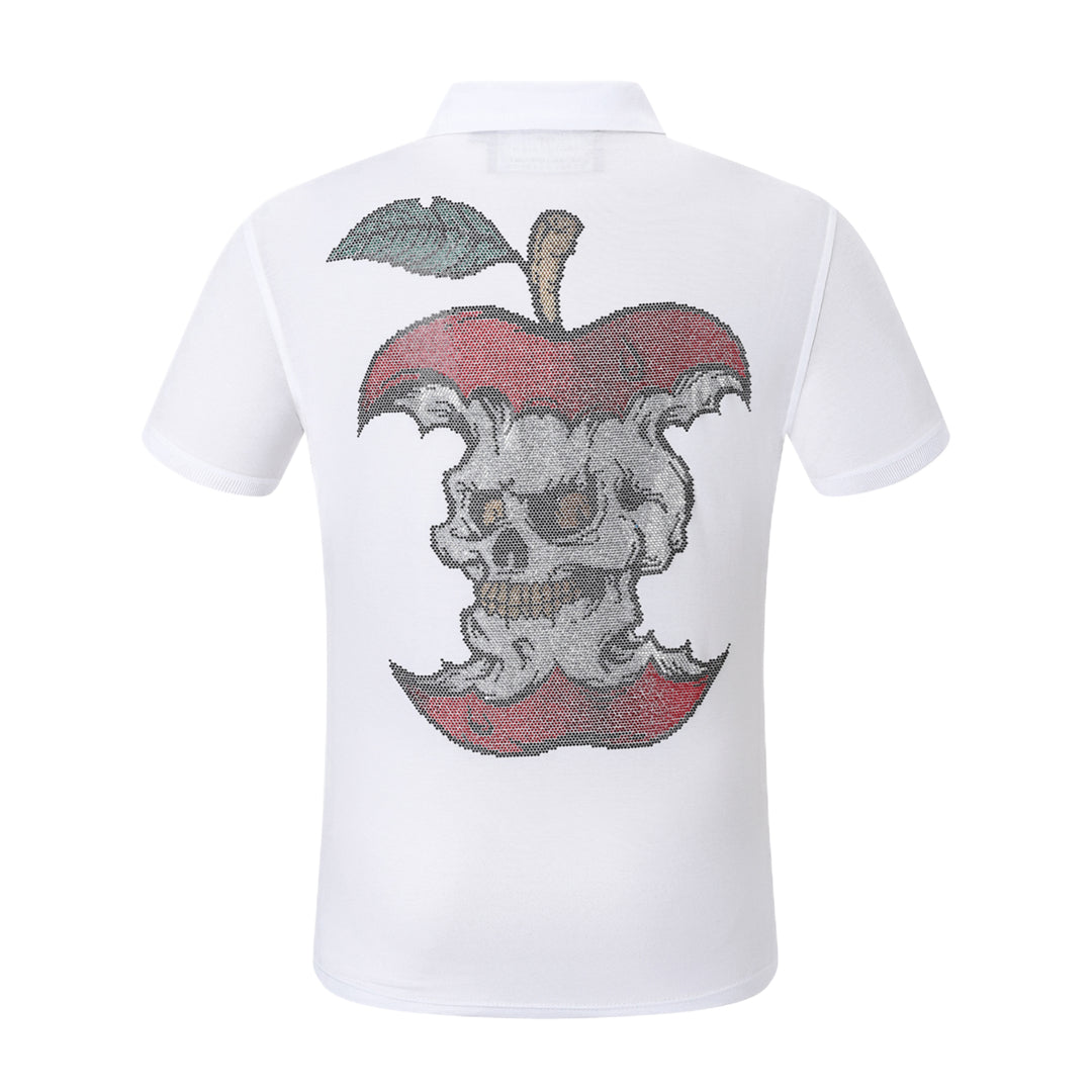 PP Polo shirt Crystal Skull