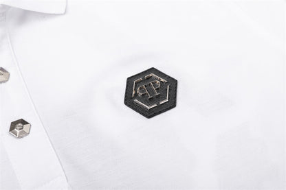 PP Polo shirt Crystal Skull