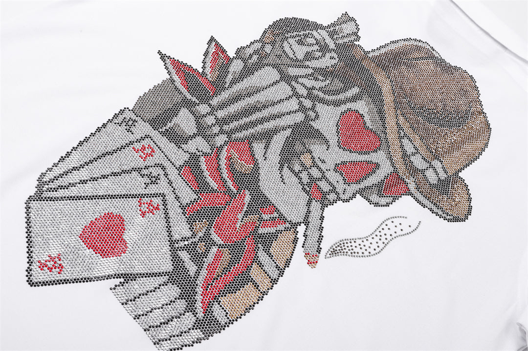 PP Polo shirt Crystal Skull