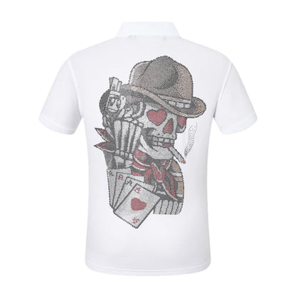 PP Polo shirt Crystal Skull