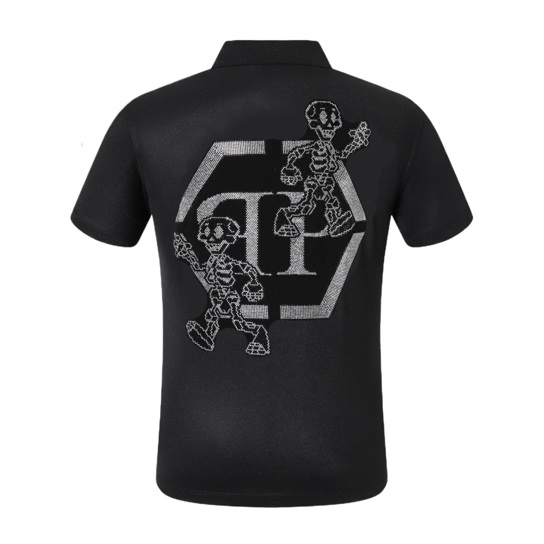 PP Polo shirt Crystal Skull