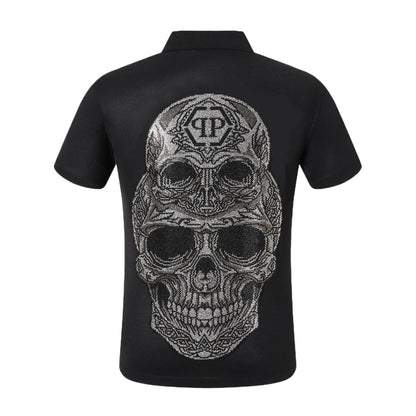 PP Polo shirt Crystal Skull