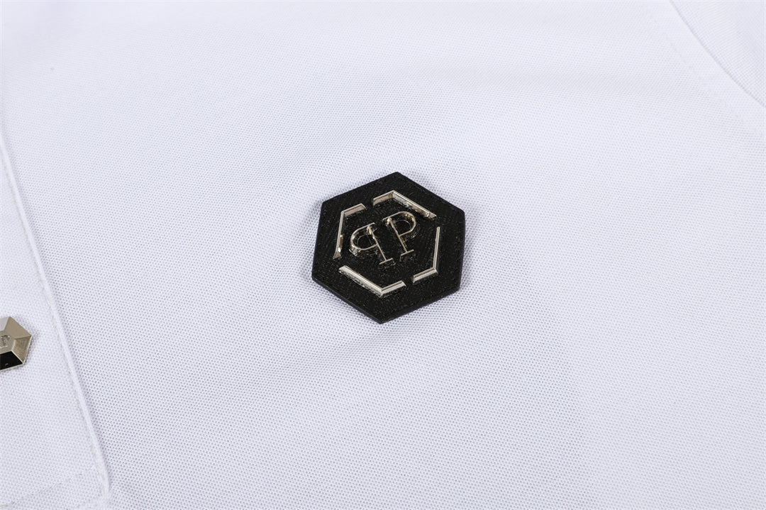 PP Polo shirt Crystal Skull