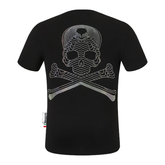 PP T-shirt Back Skull