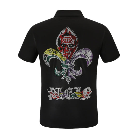 PP Polo shirt Crystal Skull